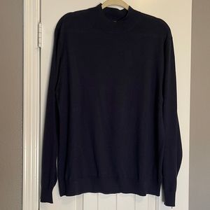 NWT Murano Dark Blue merino wool sweater XL